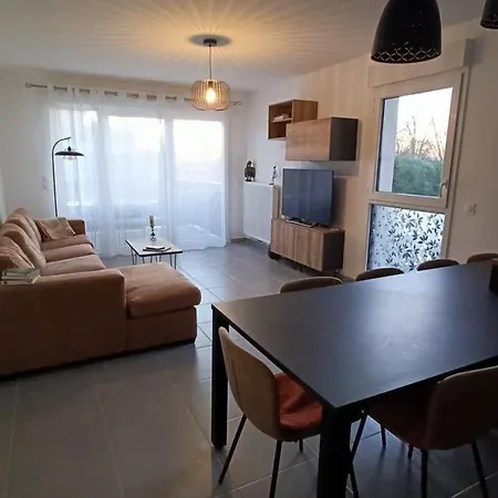 아파트 Audenge Appartement Confortable Et Accueillant 오덴쥐